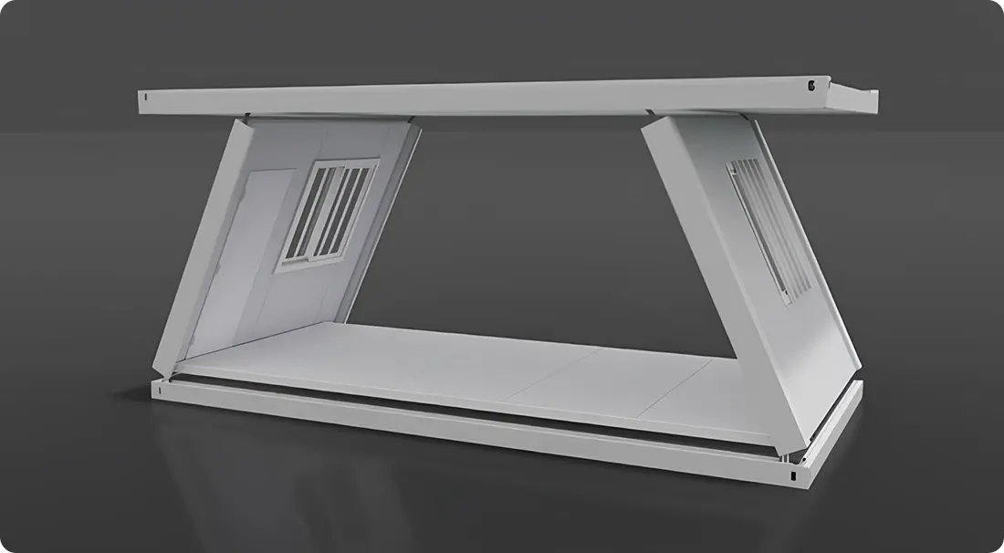 Folding Mechanism Open